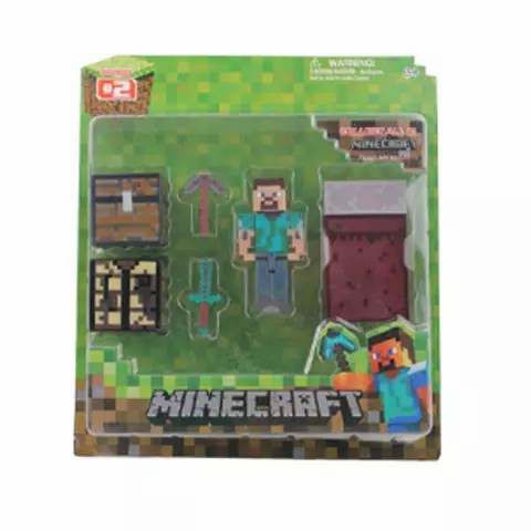 MOMBABY1 Rare edition Figure Minecraft edisi ketiga / Topper cake kue Minecraft