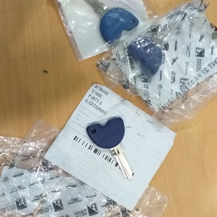 Blank Key Kunci Duplikat Vespa Sprint, Primavera, Gts, Lx , Liberty, S