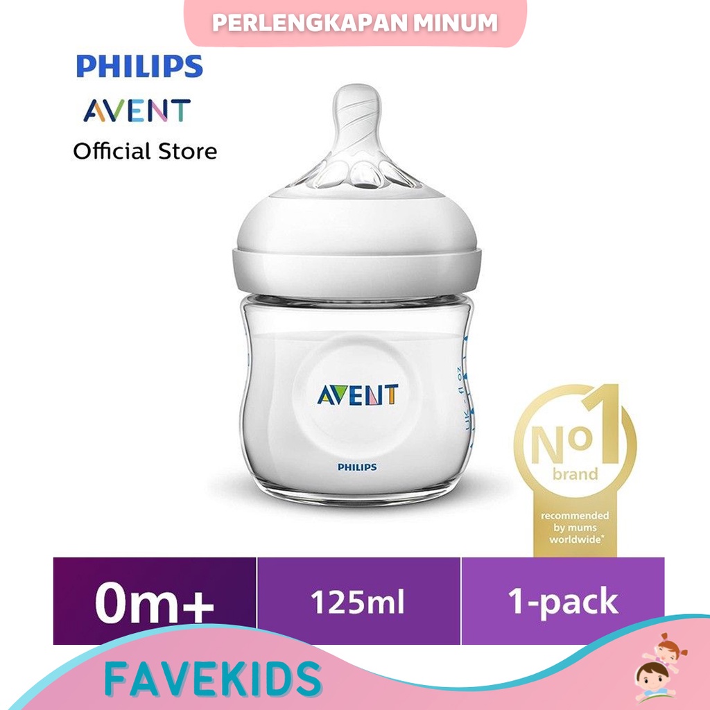 Jual Philips Avent Natural Single Pack Baby Bottle - Botol Susu Bayi ...