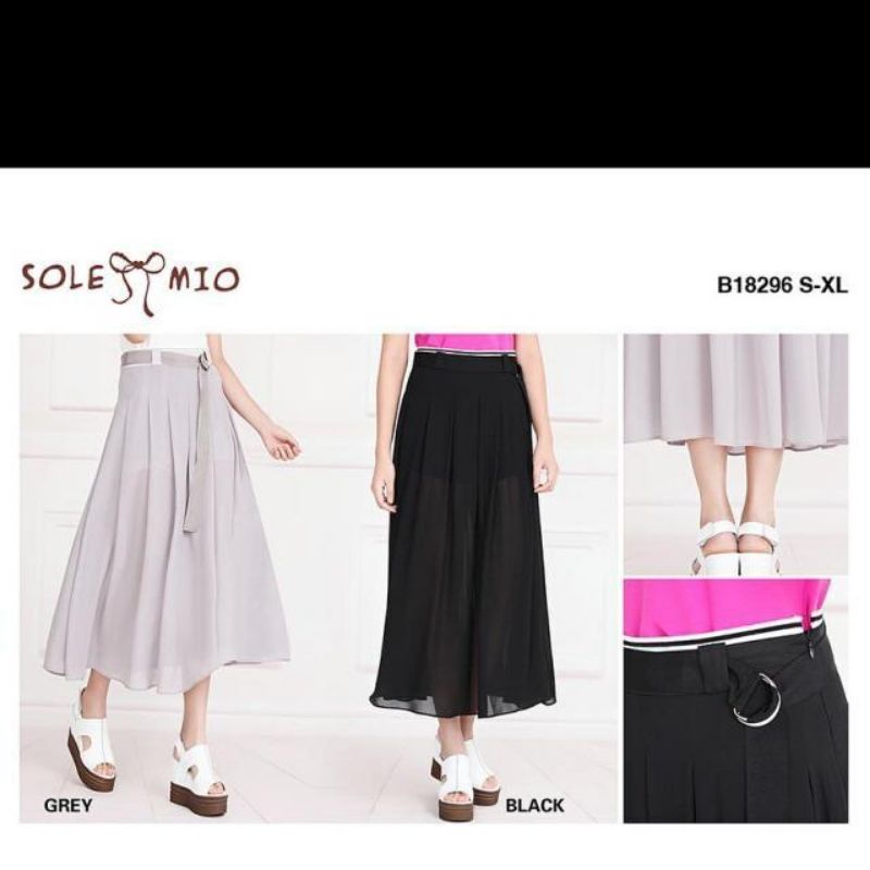 SALE Rok Panjang SOLEMIO B18296