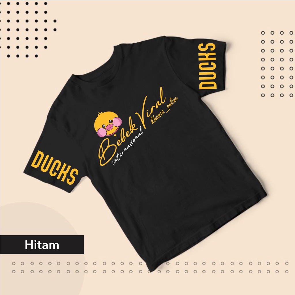 BEBEK VIRAL KAOS T SHIRT Anak Combed 30s