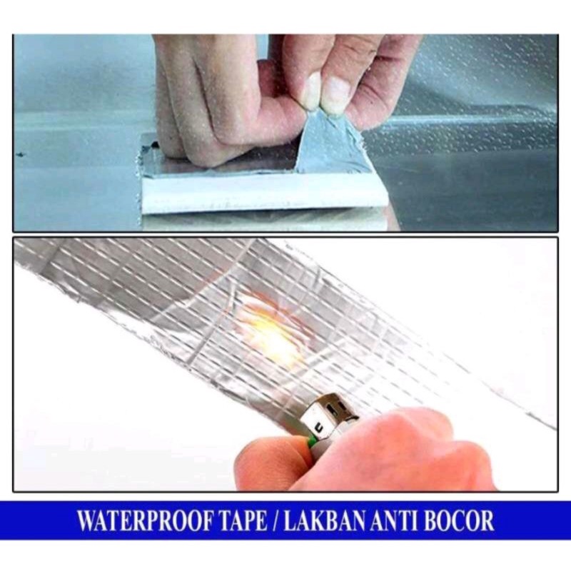 US119 Lakban Anti Bocor Aluminium Foil Serbaguna By Toko Haji Usman