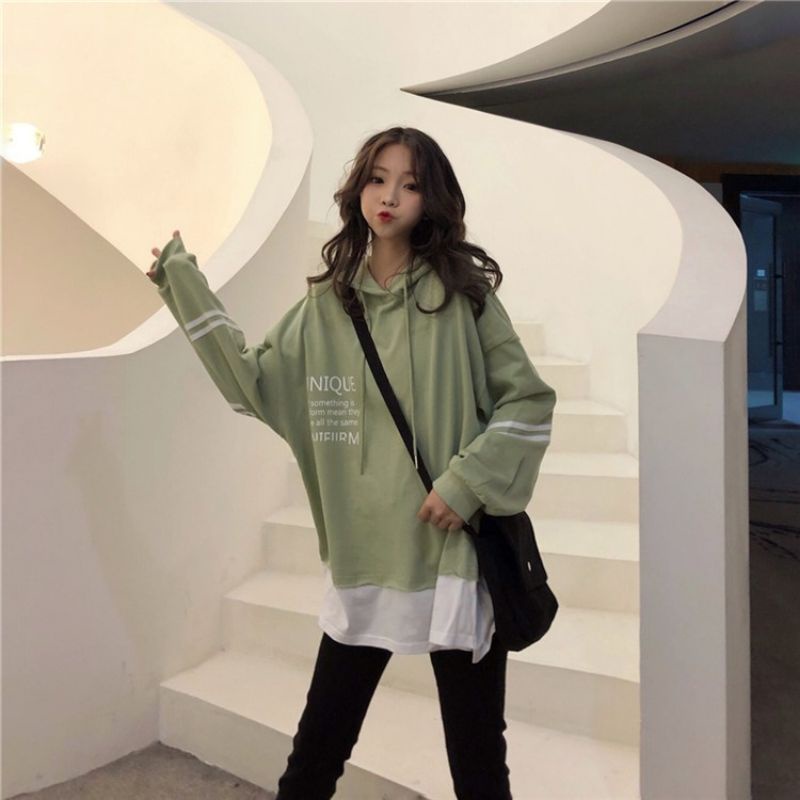 UNIQUE HOODIE 2XL Sweater Jacket Oversize Wanita Pakaian Blouse Berkancing Jumbo Bigsize Kekinian Korean Fashion Kasual Style OOTD Terkini FLEECE Tebal Termurah