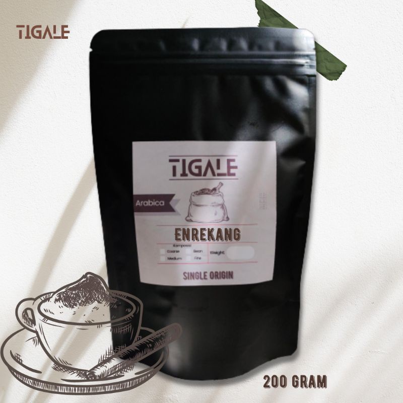 

TIGALE - KOPI ARABIKA ENREKANG SULAWESI 200G
