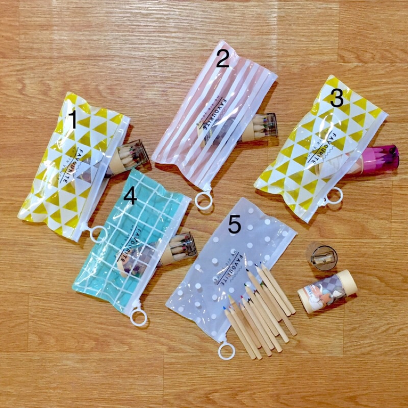

Pencil Colour Free Pouch