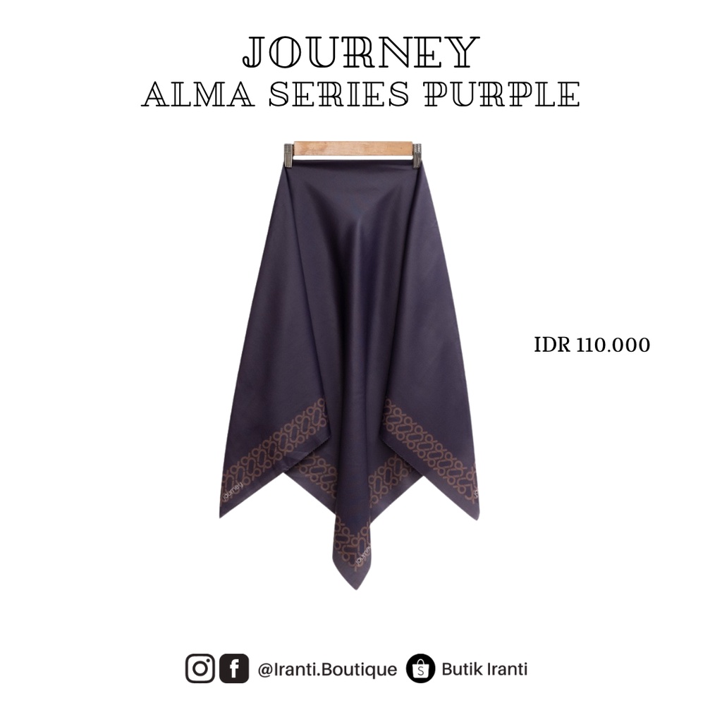 Journey Scarves Purple Alma Series