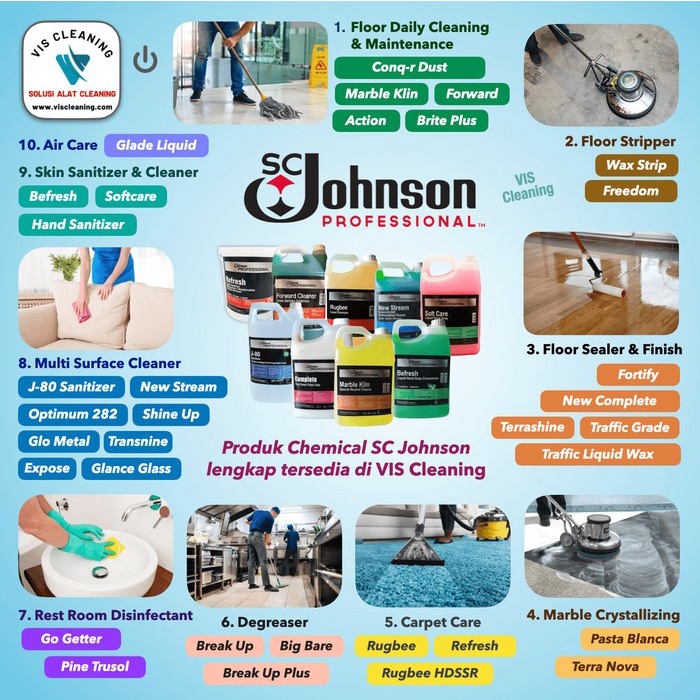 SC Johnson Rugbee - Carpet Shampoo 4 L (Sampo Karpet)