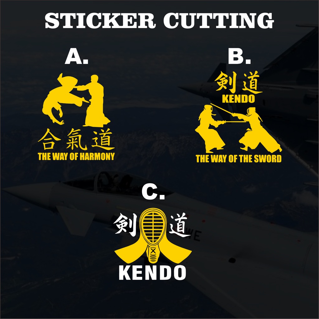 STICKER CUTTING KENDO
