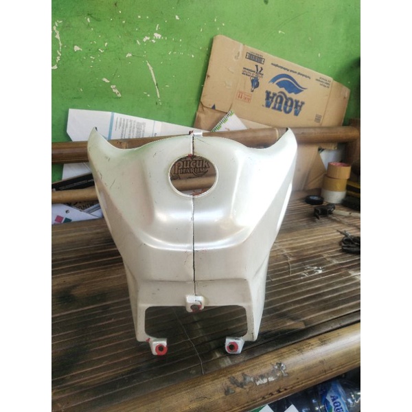 cover tangki Trail Hyosung rx 125 monstrac ori copotan utuh