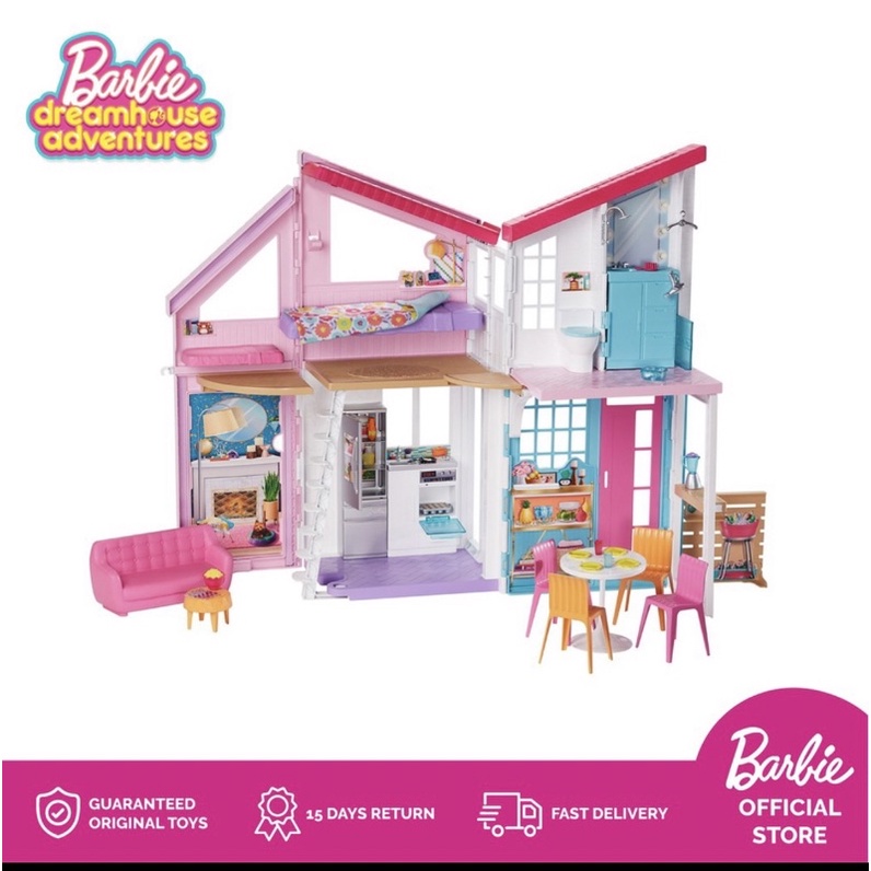 barbie malibu house preloved