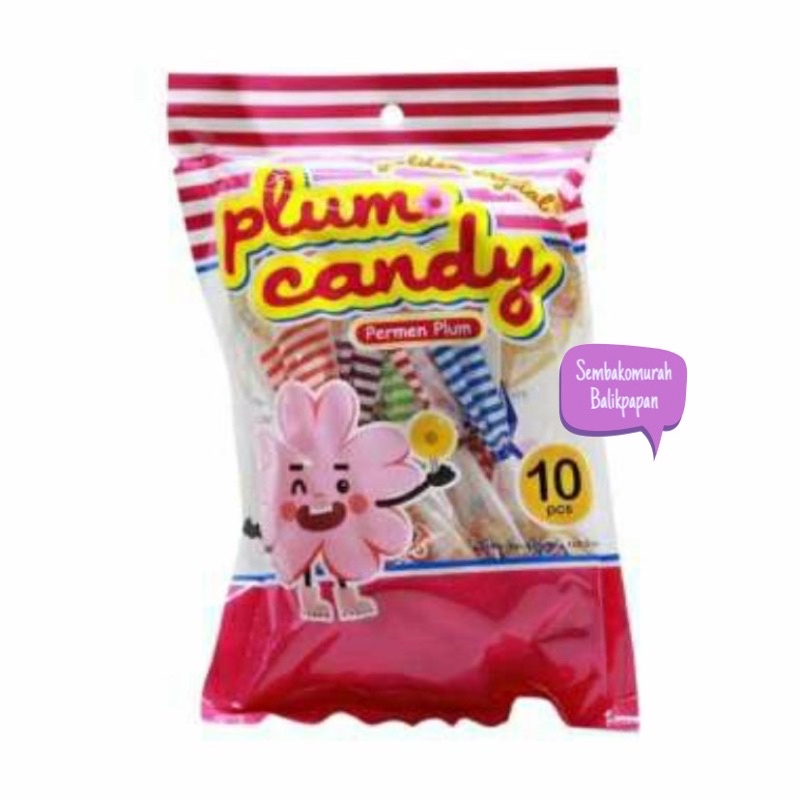 

golden crystal plum candy 150 gr isi 10