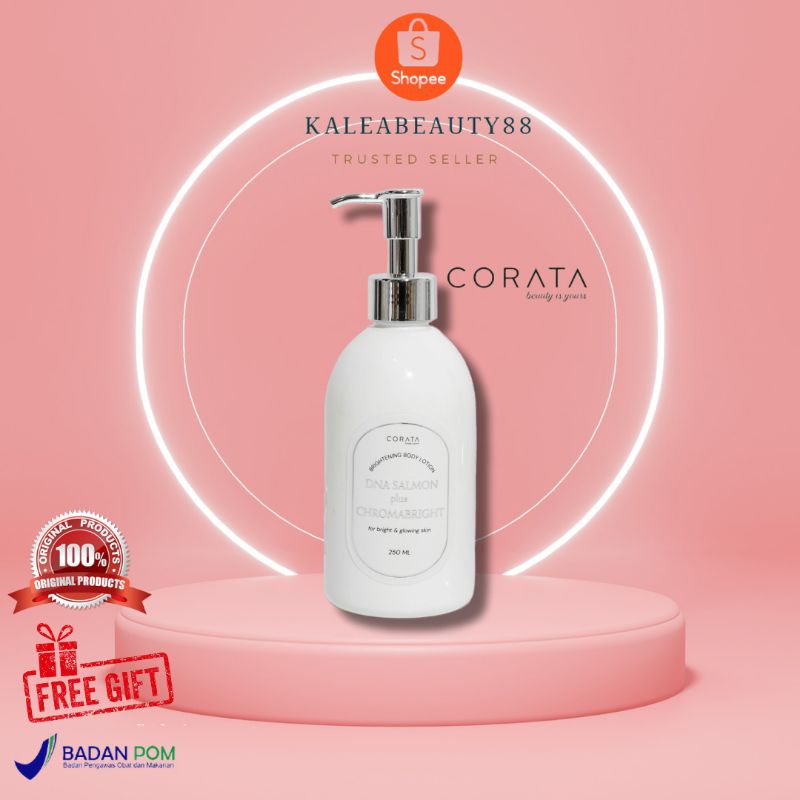CORATA BRIGHTENING BODY LOTION DNA SALMON plus CHROMABRIGHT