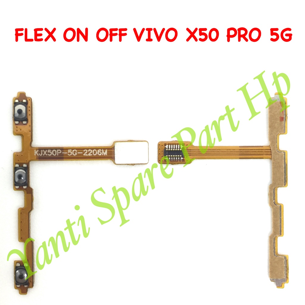 Flexible On Off Vivo X50 Pro 5G Original Terlaris New