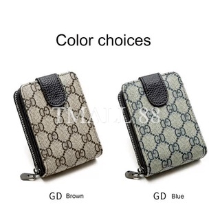 ♥TMALL88♥ Dompet Kartu Resleting 11 slot dompet Lipat Wanita Style ala korea