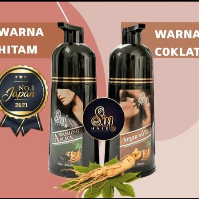 Shampoo Original Sinhair Shampoo Perawatan Warna Rambut Formulated Japan