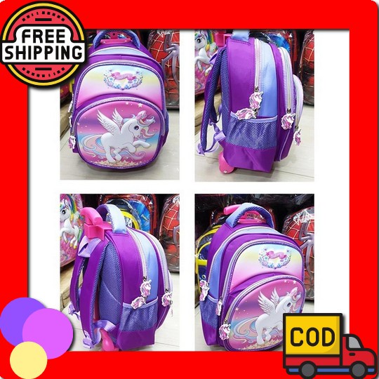Trolley Tas Smiggle/Hardcase Trolley Smiggle/Tas Trolley Smiggle/Tas Trolley Anak Tas Anak Perempuan