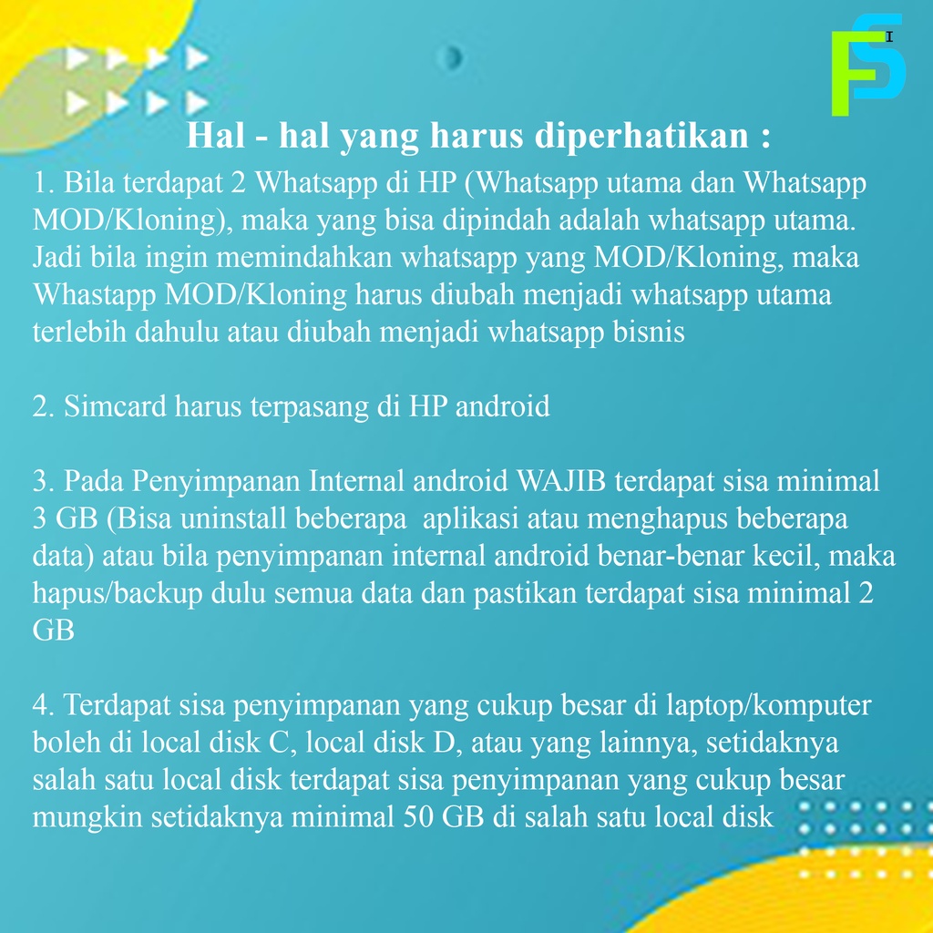 Jasa Pindah / Transfer / Migrasi Whatsapp Antar Android - iOS (Dr Fone Whatsapp Transfer Original)