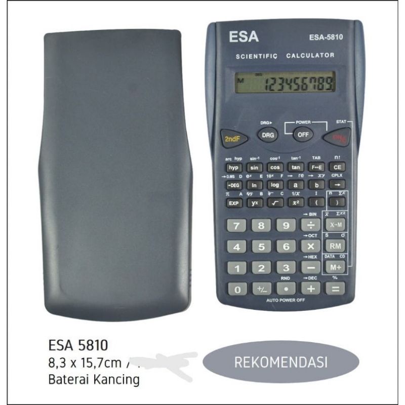 

Kalkulator esa 5810 scientific sin cos tag kalkulator anak kuliah
