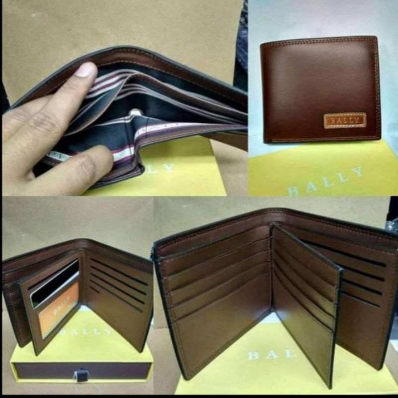 dompet pria merek bally