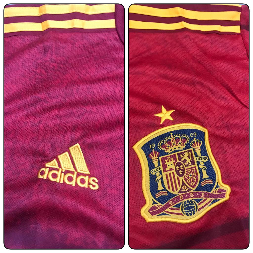 Jersey Spanyol home Euro 21/22 grade ori