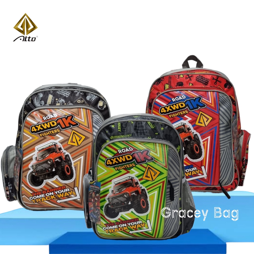 GB-41877M Tas Ransel Anak Laki-laki Alto 4XWD