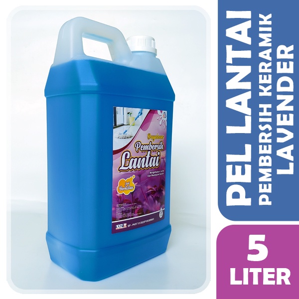 Sabun Pembersih lantai 5 Liter SABUN PEL Lantai (APEL-LAVENDER)