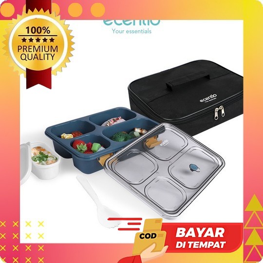 Ibex Kids Lunchbox Steinless Tempat Bekal Makan Anak Bento Box Anak Rantang Oprengan Sekolah Omiebox