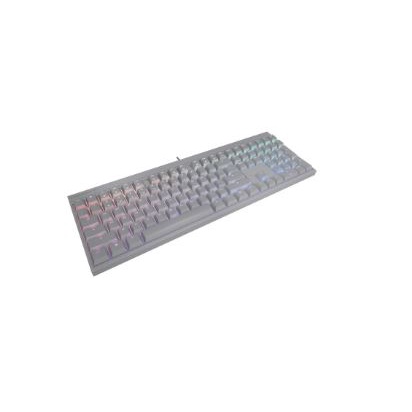 Keyboard gaming mechanical cherry wired usb 2.0 full size 109 keys white mx2.0s mx 2.0 s 2.0s rgb