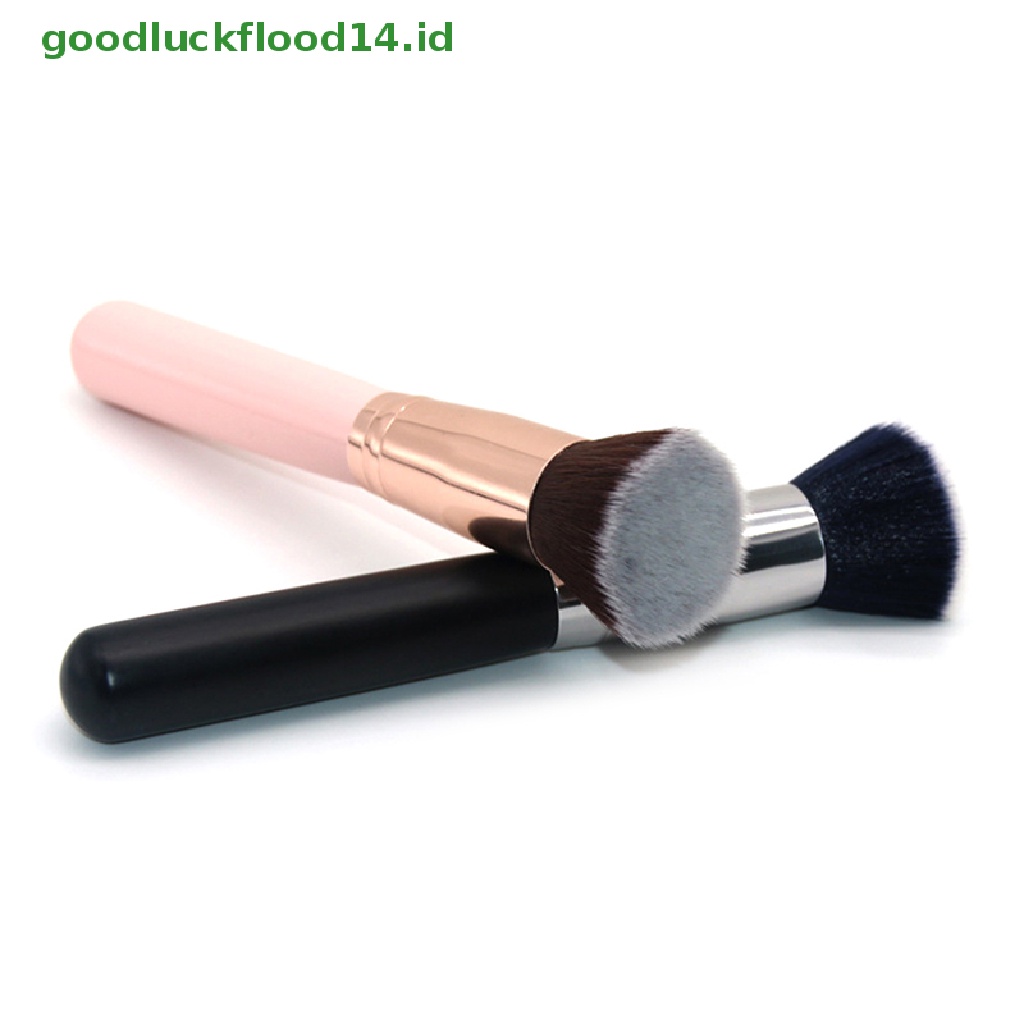 (GOOGFOUR) 1pc Brush Kabuki Flat TOP Untuk Makeup / Kosmetik Wanita