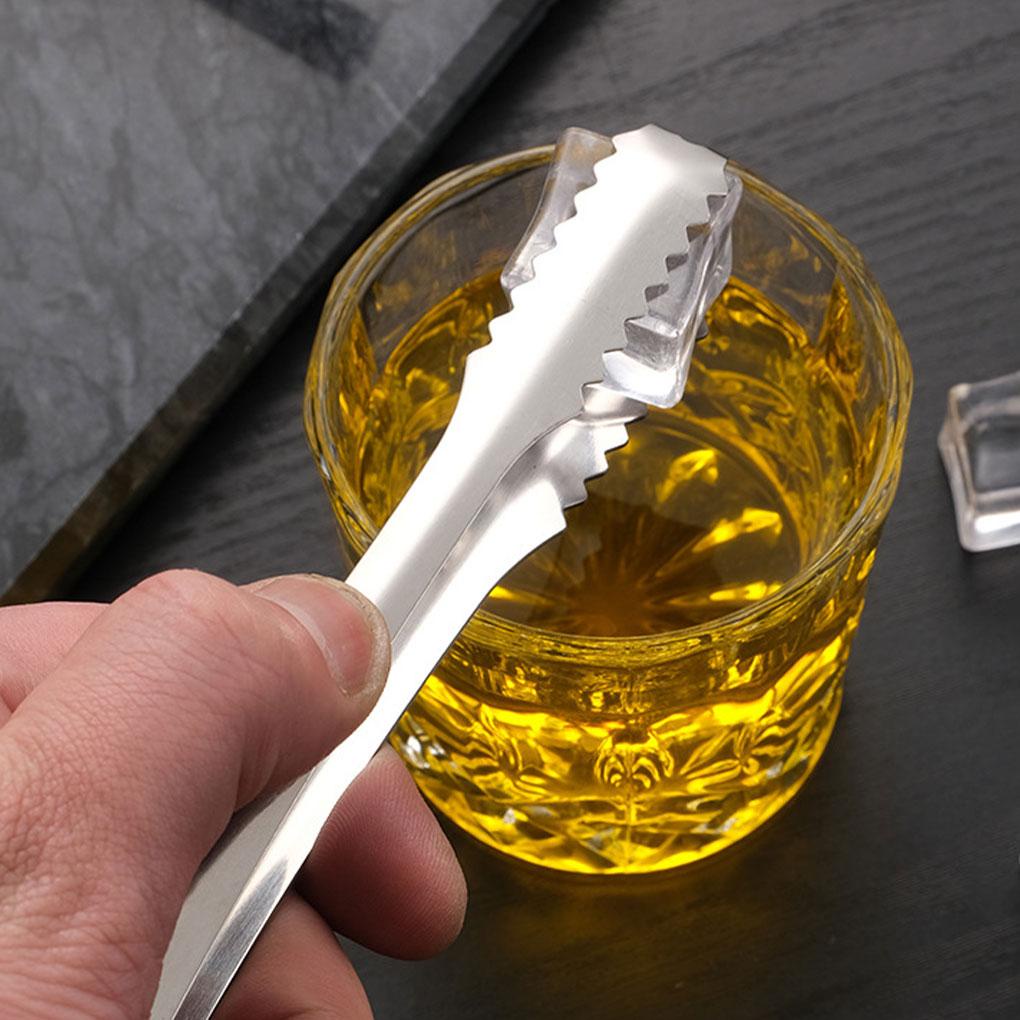 Stainless Steel Penjepit Kubus Barbekyu Klip Reusable Salad Makanan Es Batu Panggangan Digunakan Rumah Untuk Memasak Pernikahan Hotel Bar