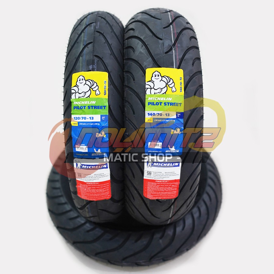 Ban Motor Michelin Pilot Street 120/70 - 13 &amp; 140/70 - 13 Yamaha NMAX