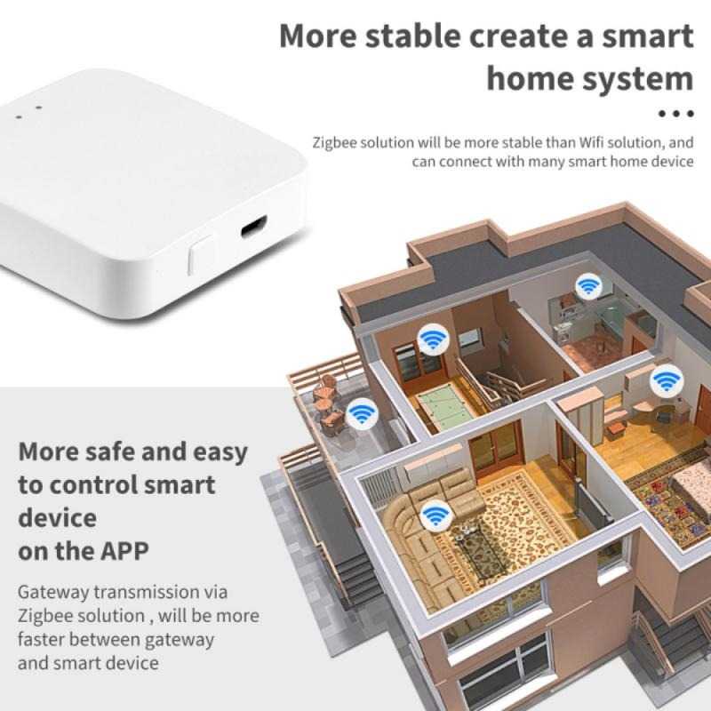 TD - BAL Tuya Zigbee Smart Home Multifunctional Gateway Hub - TYZG1