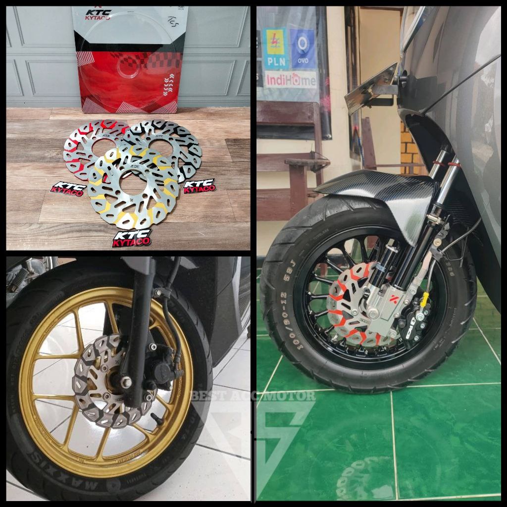 PIRINGAN CAKRAM KTC KYTACO GENIO SCOOPY SPACY BEAT FI KARBU DELUXE STREET DISC KTC VARIO 110 125 150