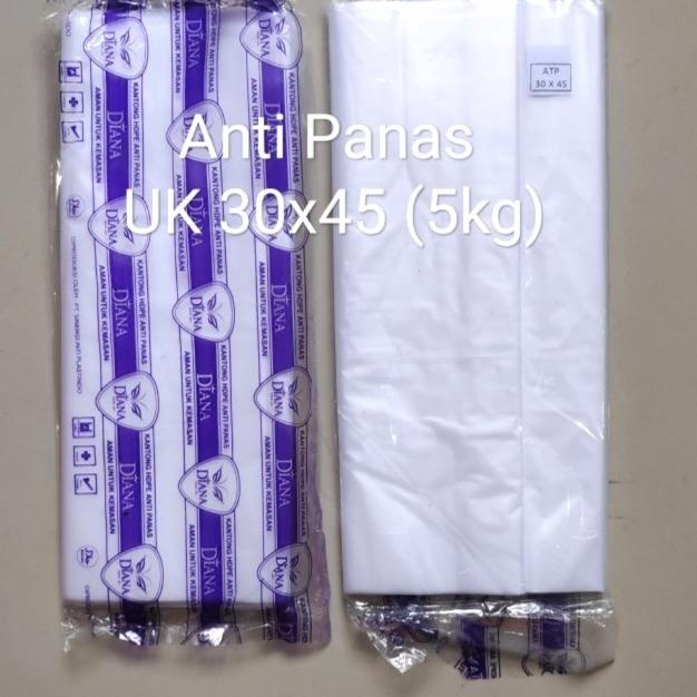 

plastik anti panas tahan panas uk. 30x45 (5 kg) isi 5 bks