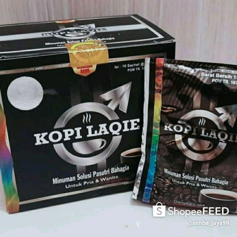 LUCKY LAQIE COFFEE KOPI LAKI ORIGINAL penambah stamina dan vitalitas pria dewasa kuat dan tahan lama