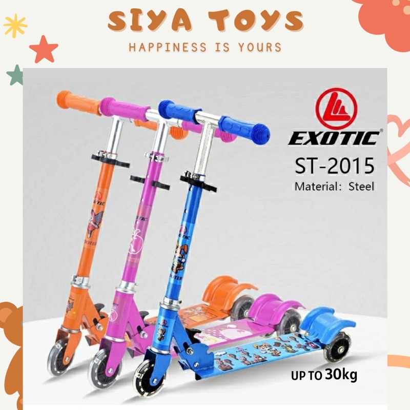 SIYA✨FREE BUBBLEWRAP EXOTIC SKUTER ST 2015 OTOPED ANAK SKUTER RODA TIGA SCOOTER ST 2015