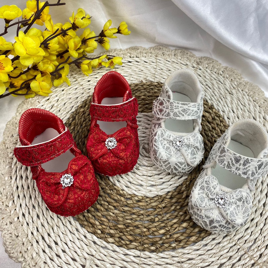 Sepatu Anak Prewalker Sepatu Baby Bayi Anak Belajar Jalan 0-12 Bulan Sepatu Bayi Murah Brokat Sepatu Bayi Pita Brokat Sepatu Anak Bayi Sepatu Pita Anak Perempuan Sepatu Bayi Perempuan Sepatu Anak Perempuan CP07