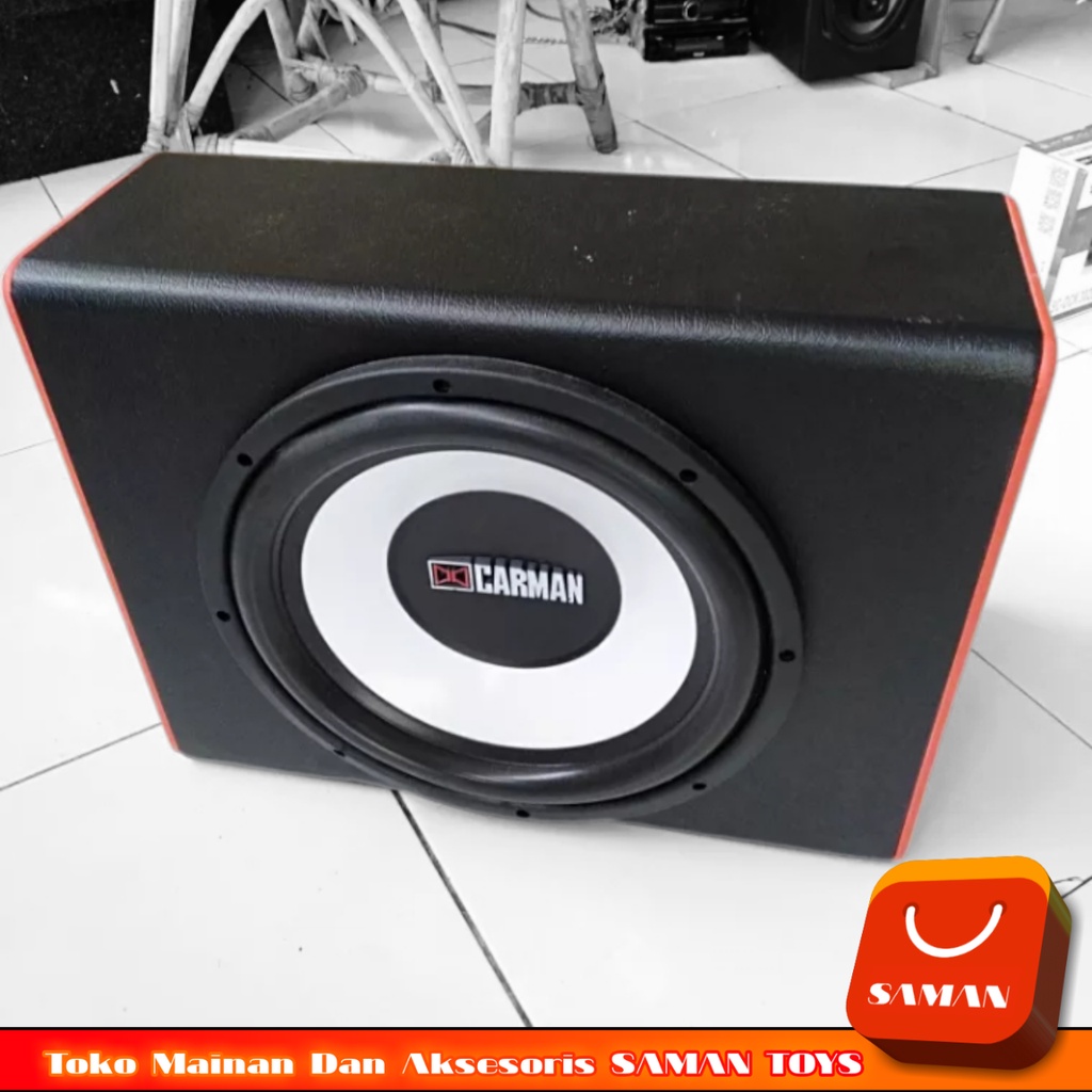 BOX SUBWOOFER+SPEAKER 12  inch, double voice coil, SUBWOOFER SPEAKER CARMAN.CM-1278 SAMAN TOYS