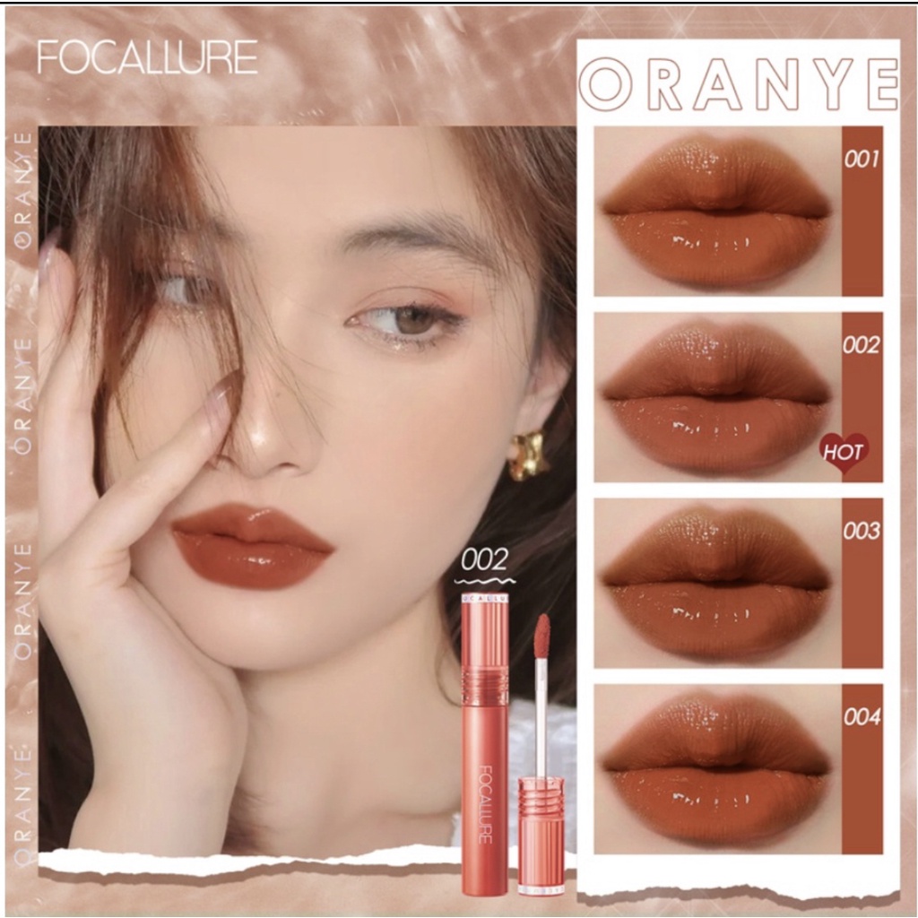 FOCALLURE Super Glossy Tint FA208 | Lip Gloss | Lip Clear | Lip Tint