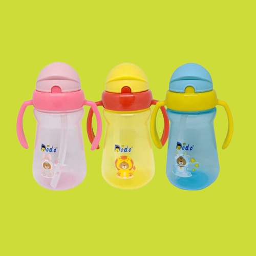 ❤ZJ❤ DODO Sport Handle Cup / Botol Minum Sedotan Bayi Anak Gelas Minum