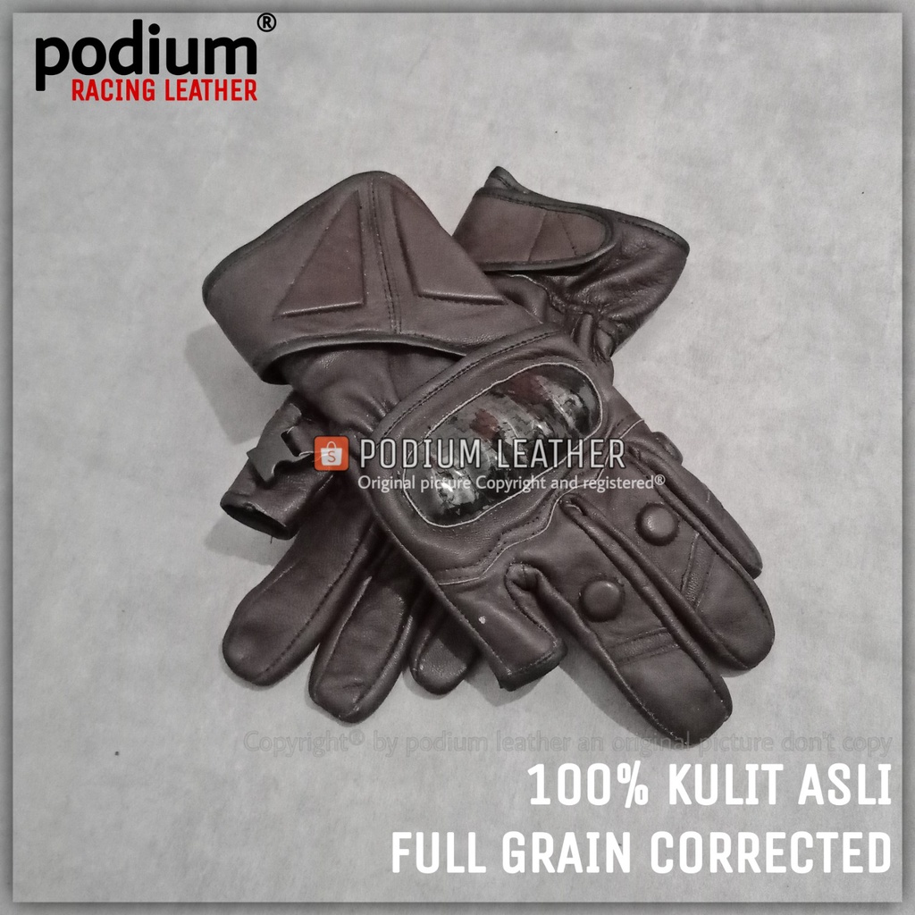 SARUNG TANGAN KULIT MOTOR ASLI WANITA PRIA GARUT PANJANG FULL FINGER ORIGINAL ASLI 100% DOMBA MUSIM 