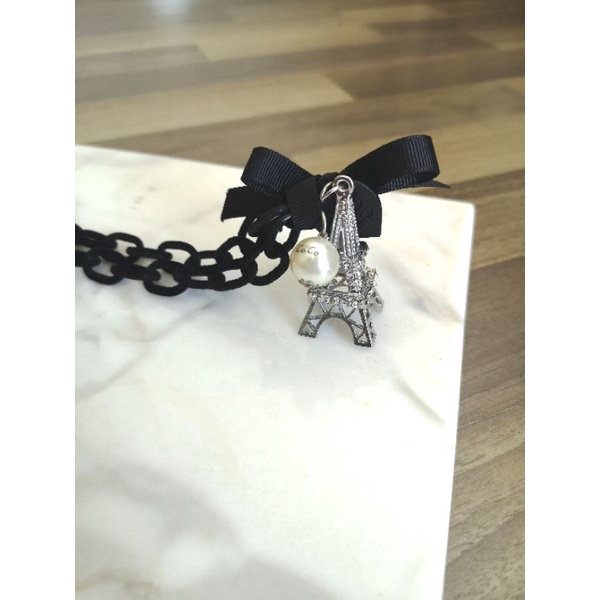Kalung Fashion Panjang Hijab Aksesoris Eiffel