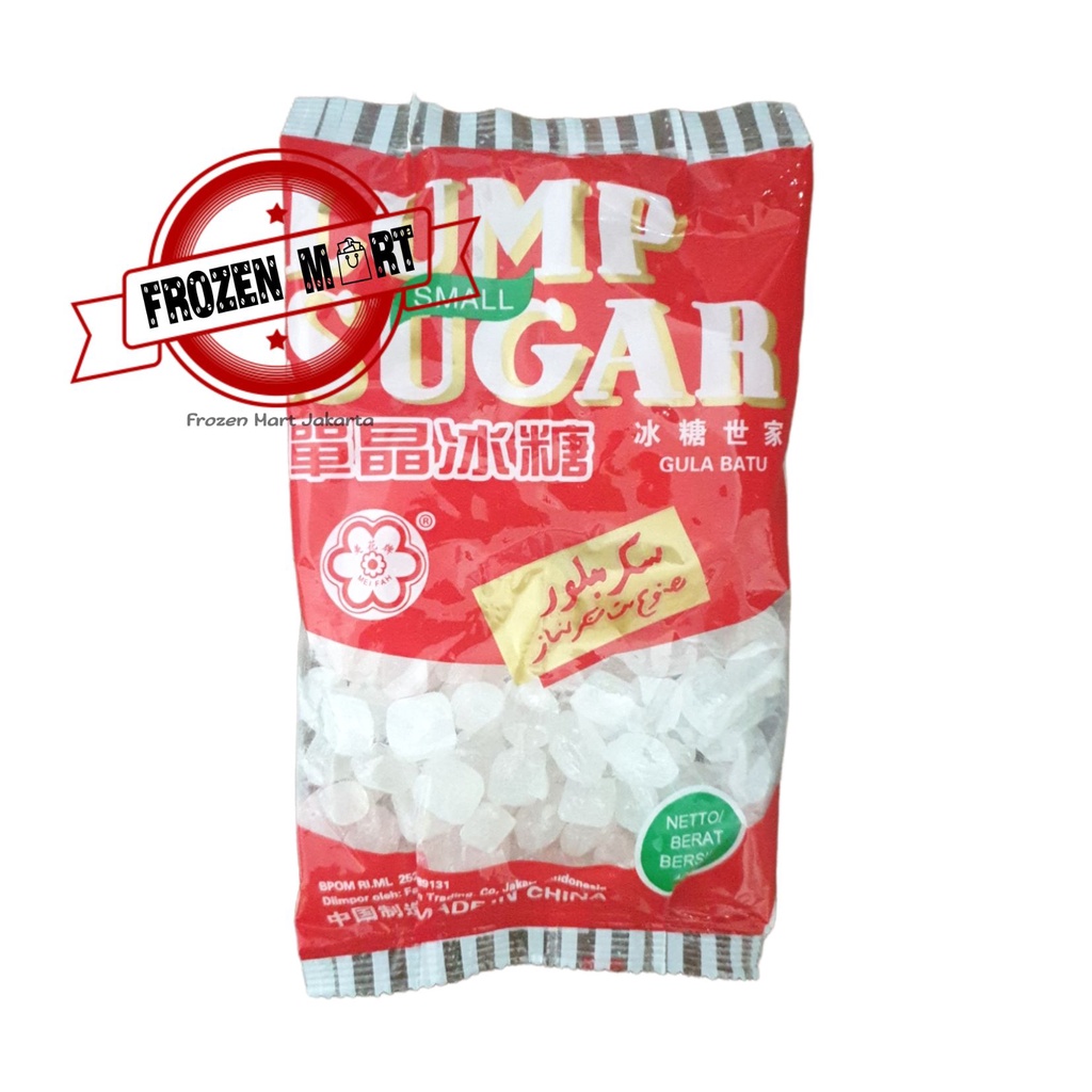 MEI FAH Small Lump Sugar / Gula Batu Putih / Crystal Candy 400 Gr