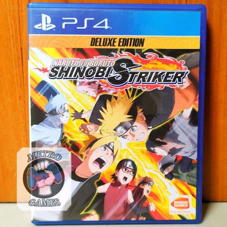 Naruto to Boruto Shinobi Striker PS4 Kaset Naruto Boruto Shinobi Strikers Playstation PS 4 5 CD BD Game Games Sasuke madara obito ultimate ninja storm 4 ps4 ps5 reg 3 region 3 asia mainan anak gim petualangan sarada sasuke