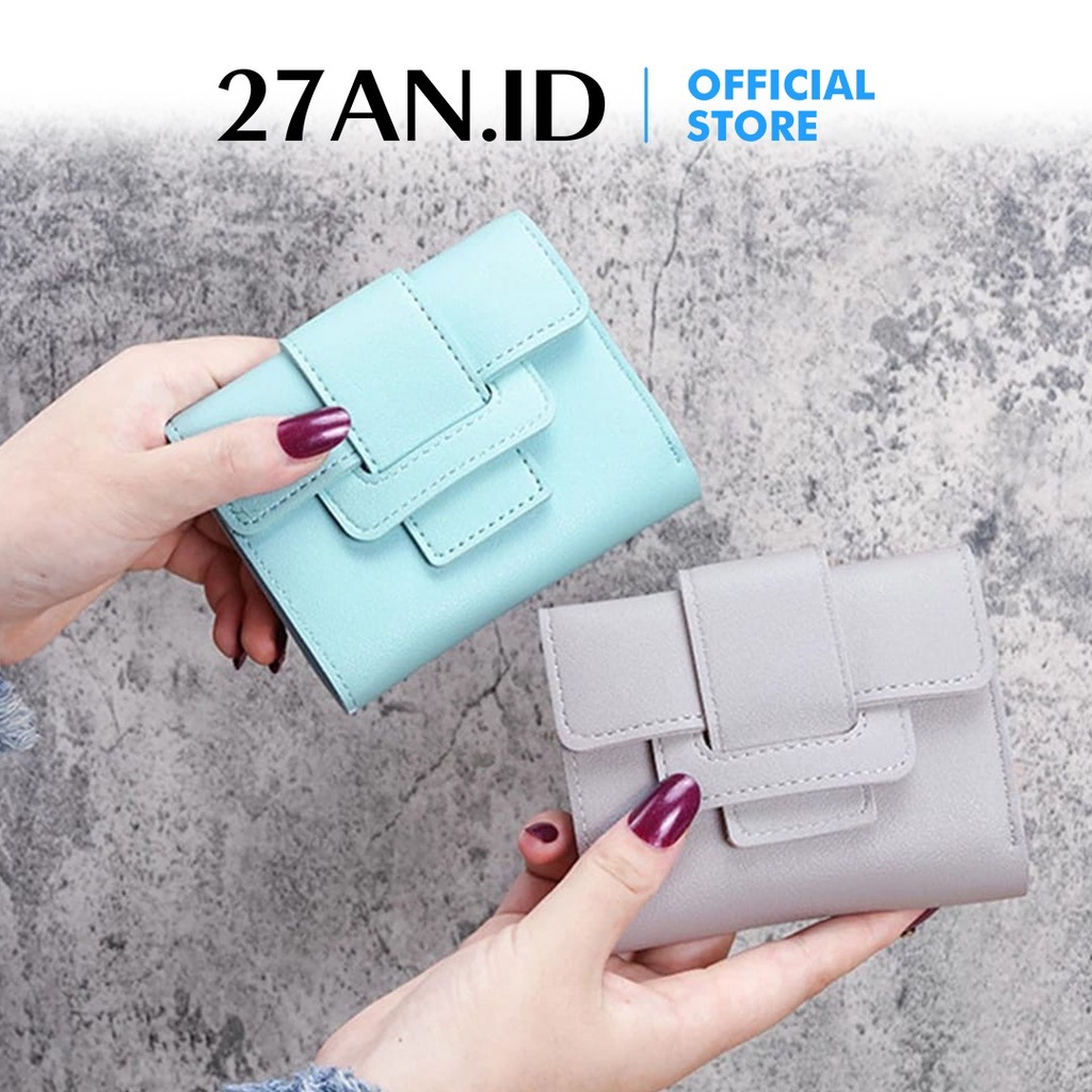 ( 27AN.ID ) Dompet Wanita 6018 Tanpa Tali / dompet import murah real pic C5 Image 6