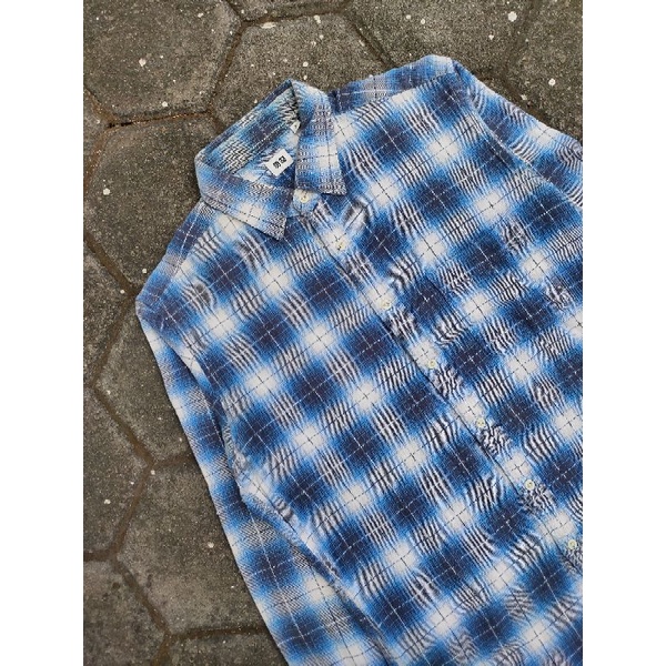 FLANNEL UNIQLO VETERANO SECOND PRELOVED BEKAS