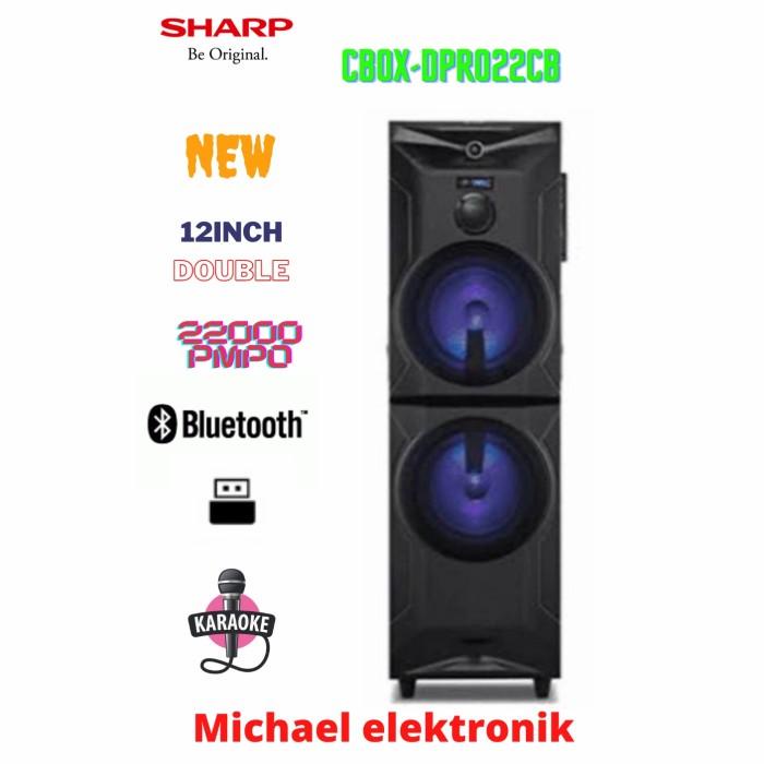 SHARP SPEAKER CBOX-DPRO22CB (22000PMPO)