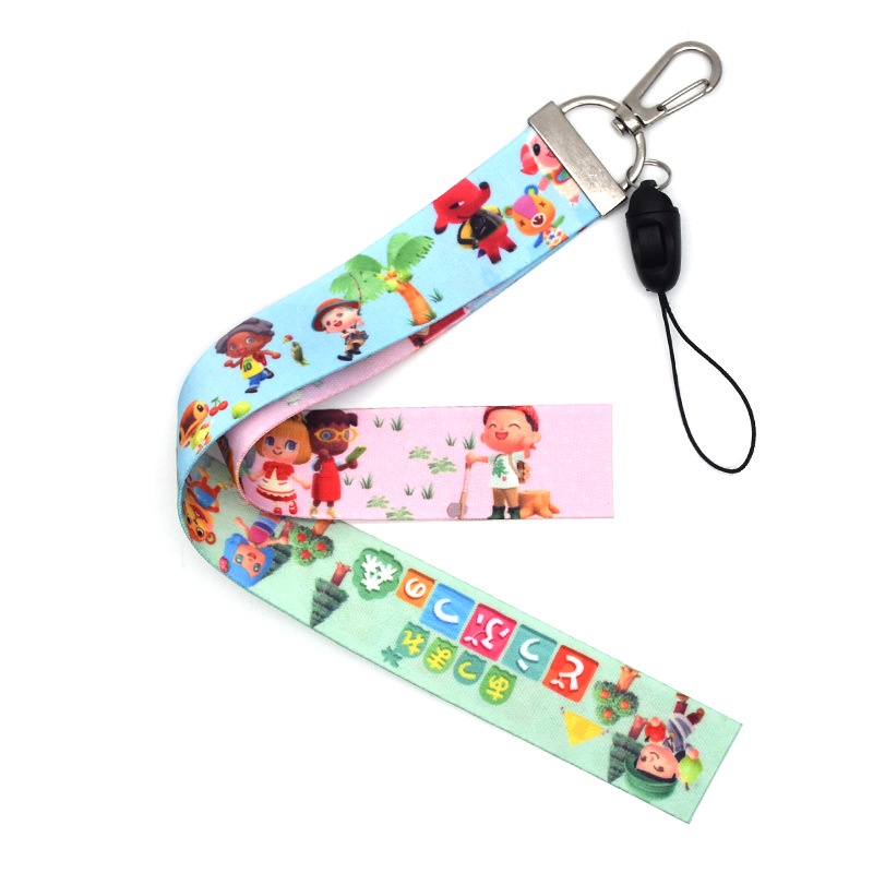 Tali lanyard Gelang Tangan Kombinasi Desain Hewan Senyouhui Untuk Ponsel