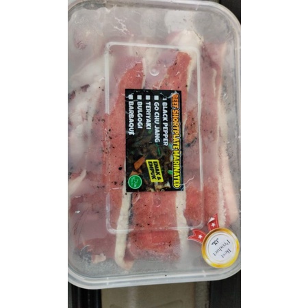 

beef shortplate marinate