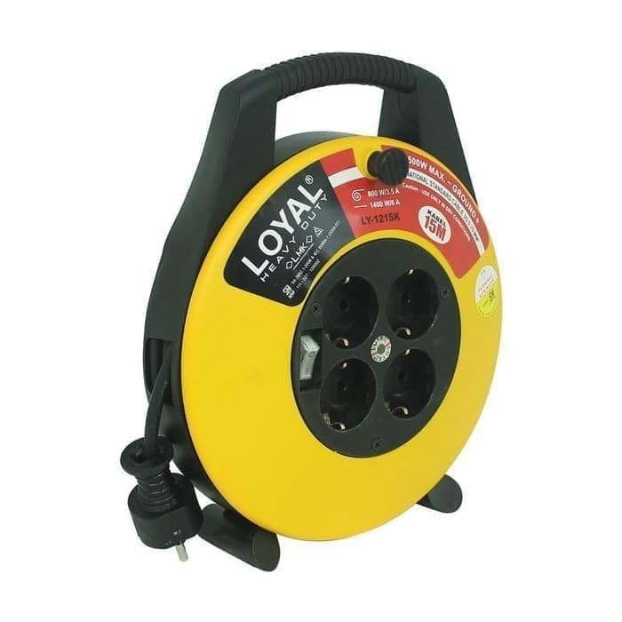 

KABEL GULUNG (roll) LOYAL 15 METER LY-121SK